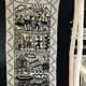Large vintage wall tapestry Bolivia Peru