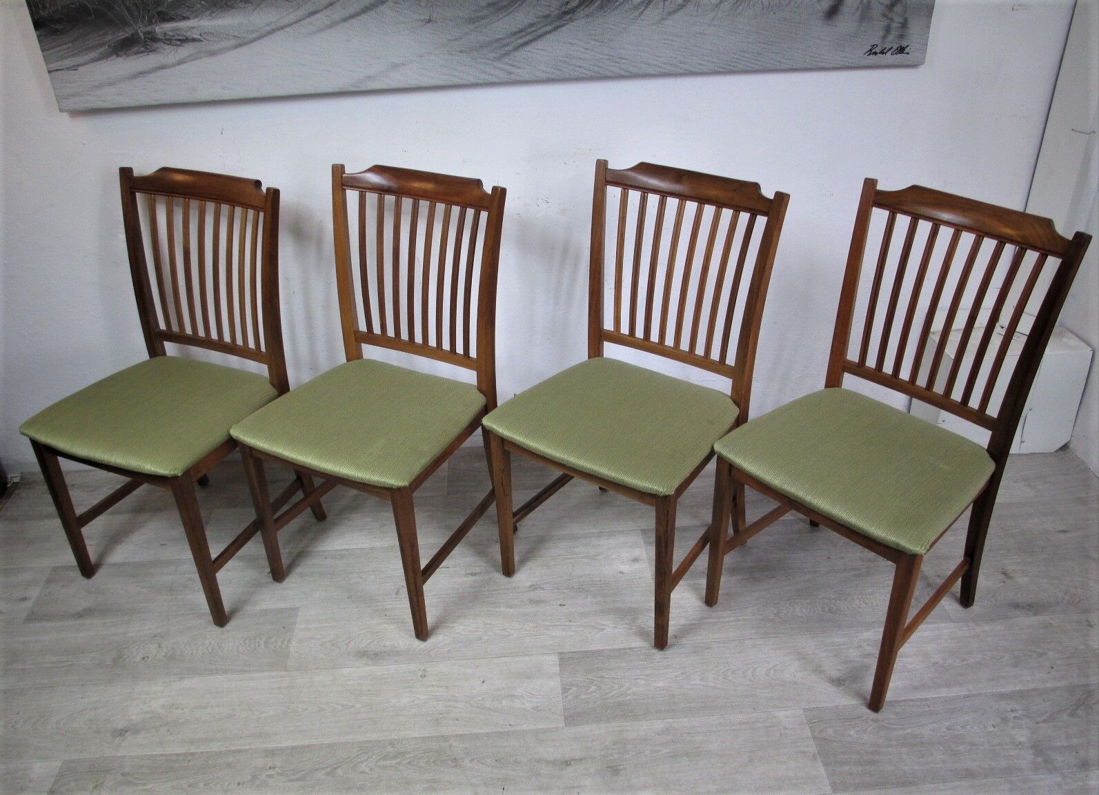 Set of four chairs, Denmark, 1970