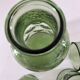 Carafe and matching tumblers in molded glass