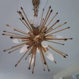 Val Saint Lambert crystal chandelier