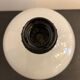 Ball lamp foot, in white porcelain Virebent, 1970