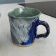 Set of 2 glazed ceramic mugs – Handmade rustic mugs