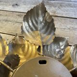 Gold floral applique Masca