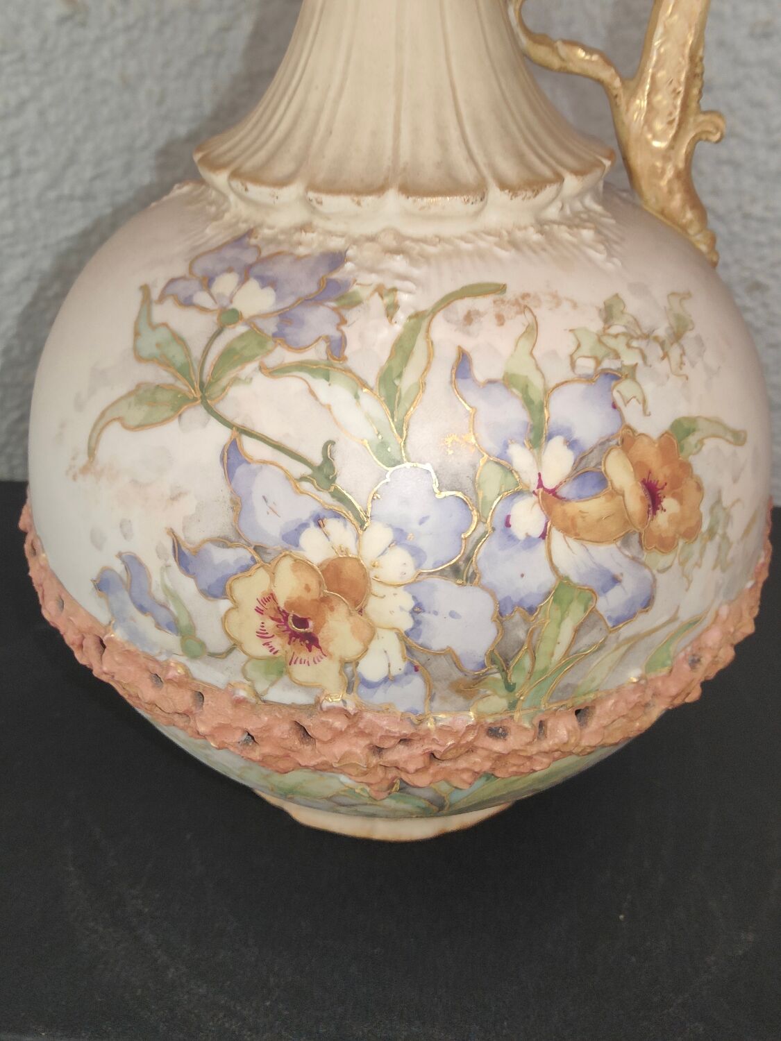 Handle biscuit pitcher by Alfred Stellmacher Austrian Work