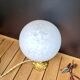 Lampe laiton globe Clichy
