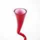 Red vase, Swing Vase, Danish design, manufactured by Normann Copenhagen