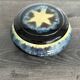 Antique enamelled ceramic box signed alpho