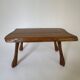 Mid-century oak side table