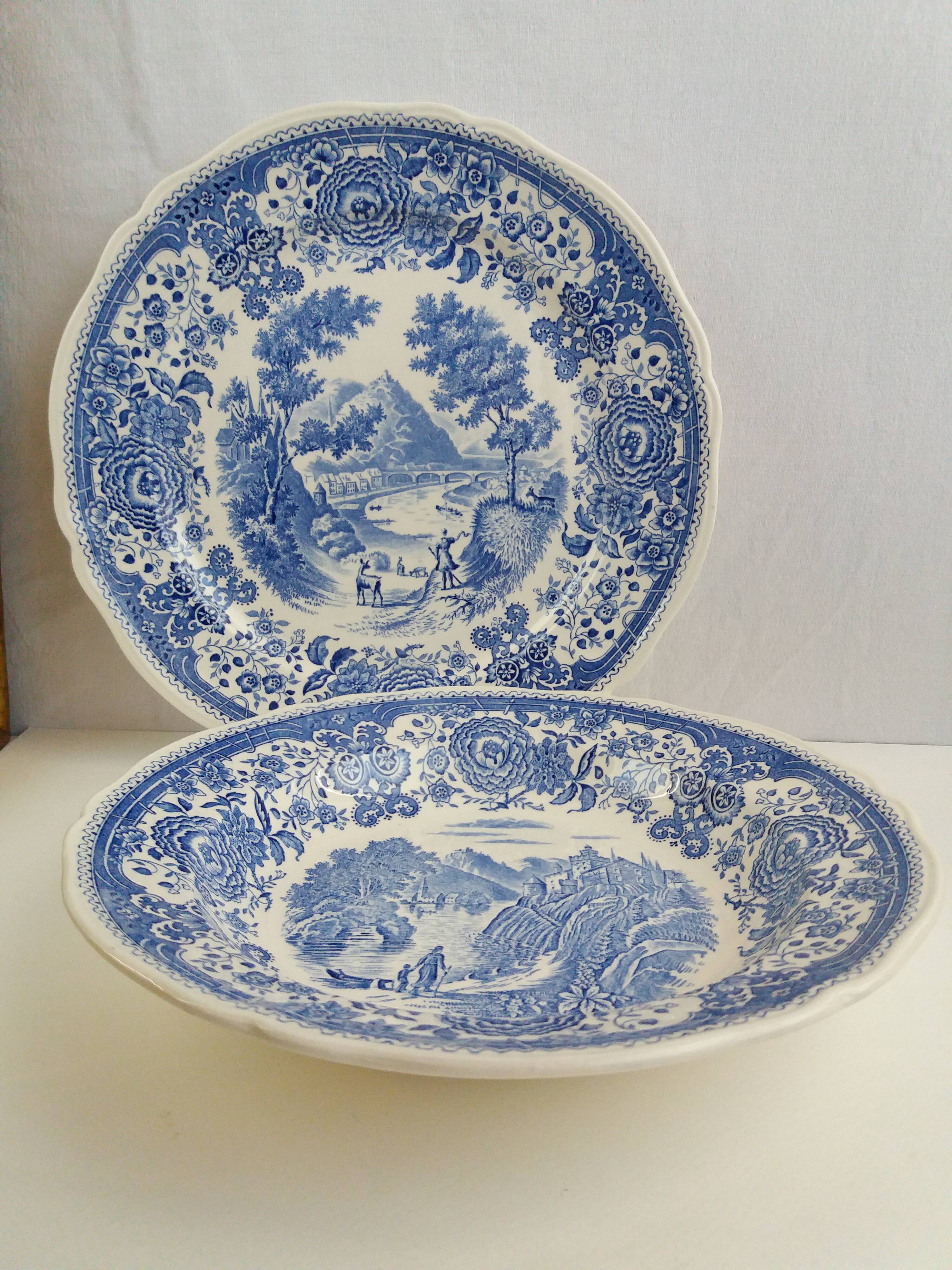Set 12 plates Villeroy and Boch