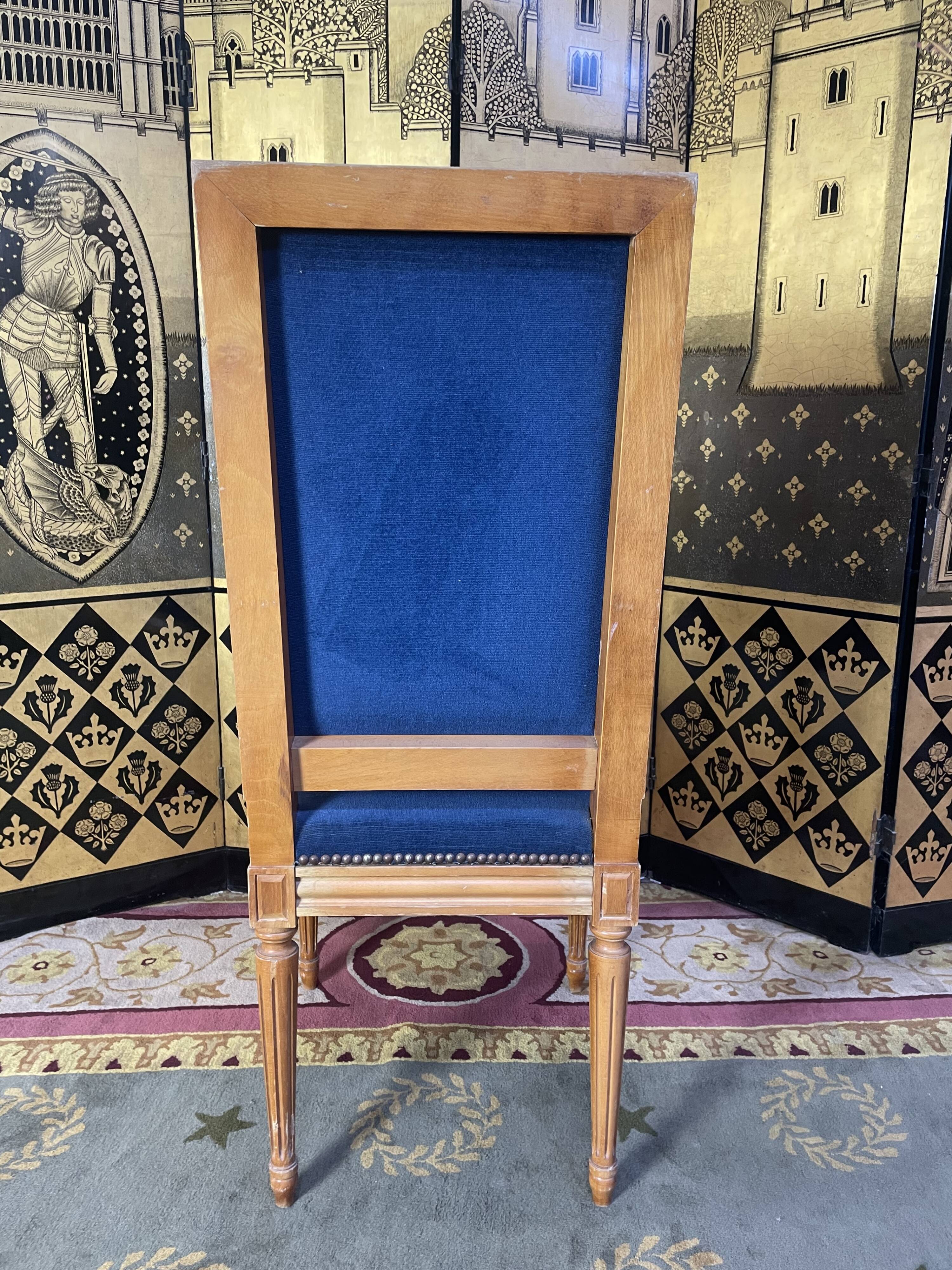 Suite of 7 Louis XVI style chairs