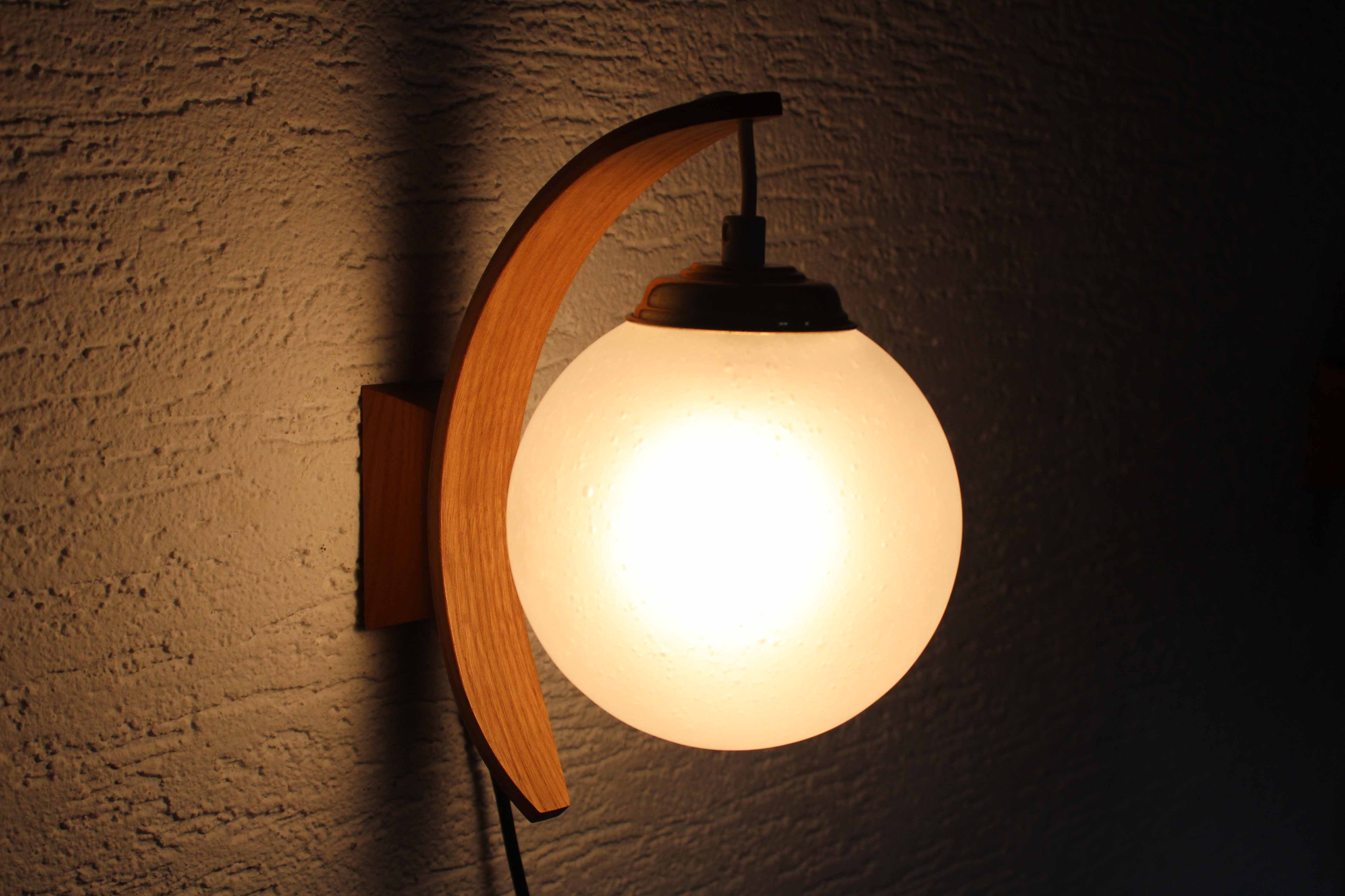 Pair of Scandinavian wall lamps