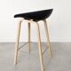 Hay bar stools – about a stool (aas) – oak & black shell – set