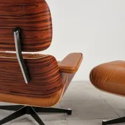 Lounge Chair and ottoman in rosewood by Charles & Ray Eames, Vitra