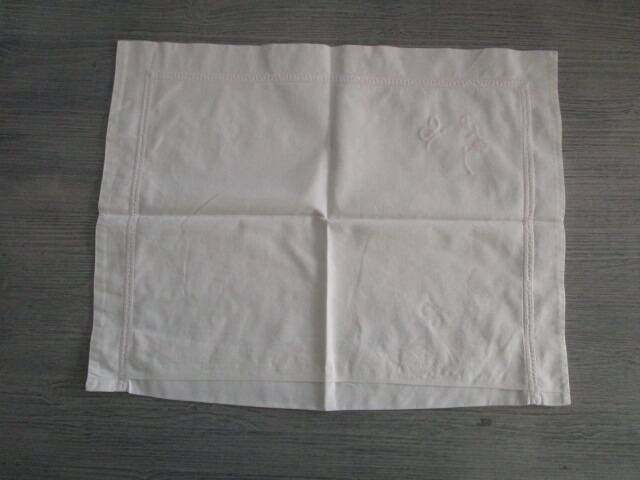 Antique embroidered child's pillowcase