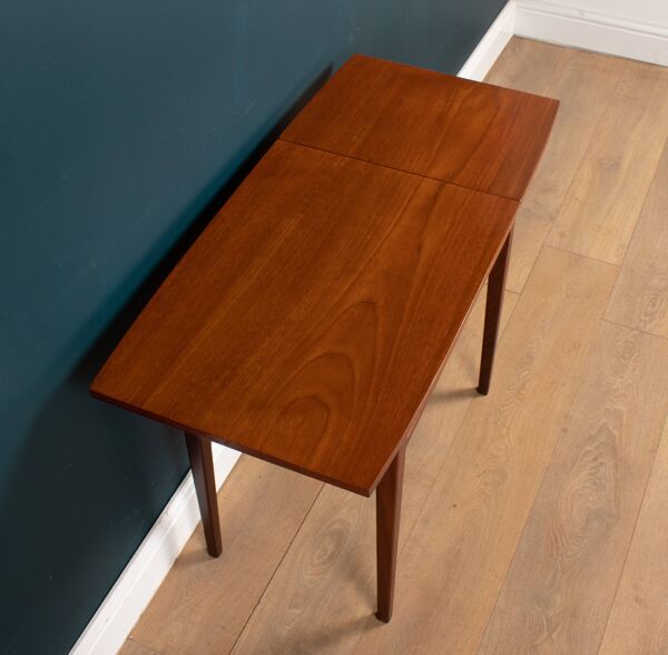 Rétro Danois des années 1960 Sewing Table Console Lampe de Table Table