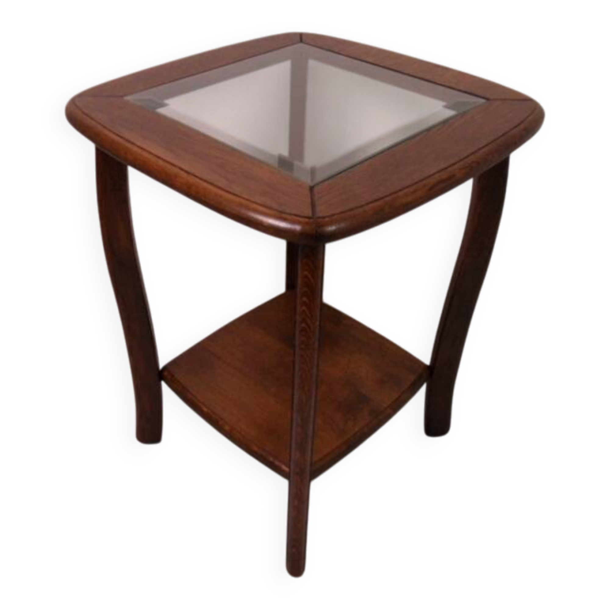 Vintage oak sidetable