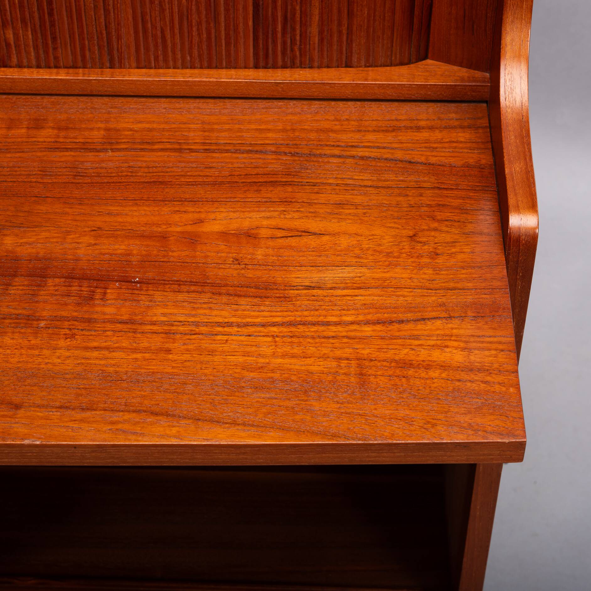 Danish Teak Secretaire by Johannes Sorth for Bornholms Mobelfabrik, 1960s
