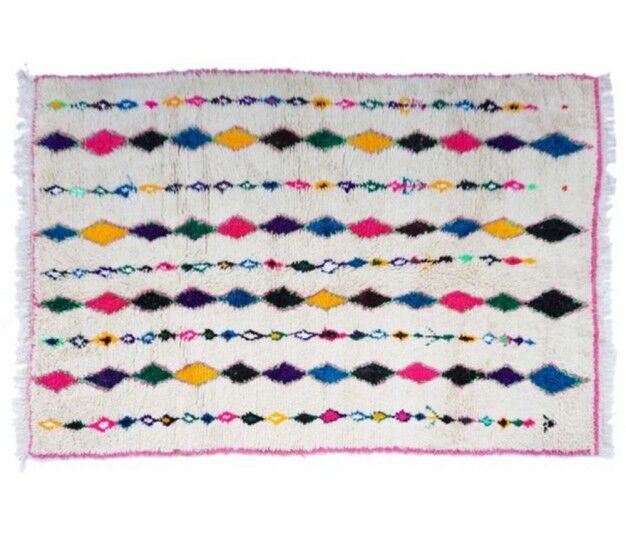 Colorful Berber carpet 275 x 180cm