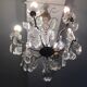 Antique chandelier with tassels