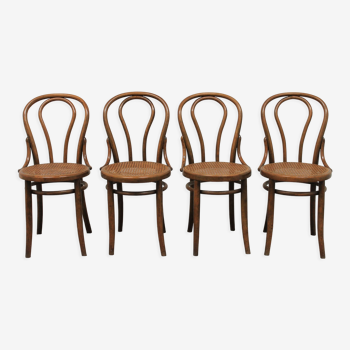 Series of 4 Fiume bistro chairs