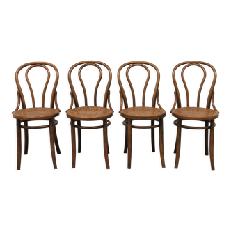Série de 4 chaises bistrot Fiume