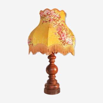 Flower table lamp