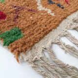 Moroccan Berber boujaad carpet with colorful patterns 277x188cm