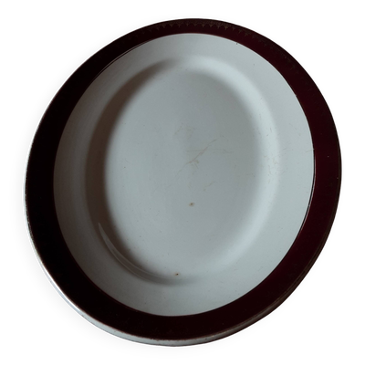 Plat oval Digoin sarreguemines
