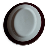 Plat oval Digoin sarreguemines