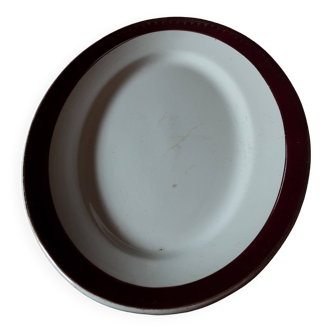 Digoin sarreguemines oval dish