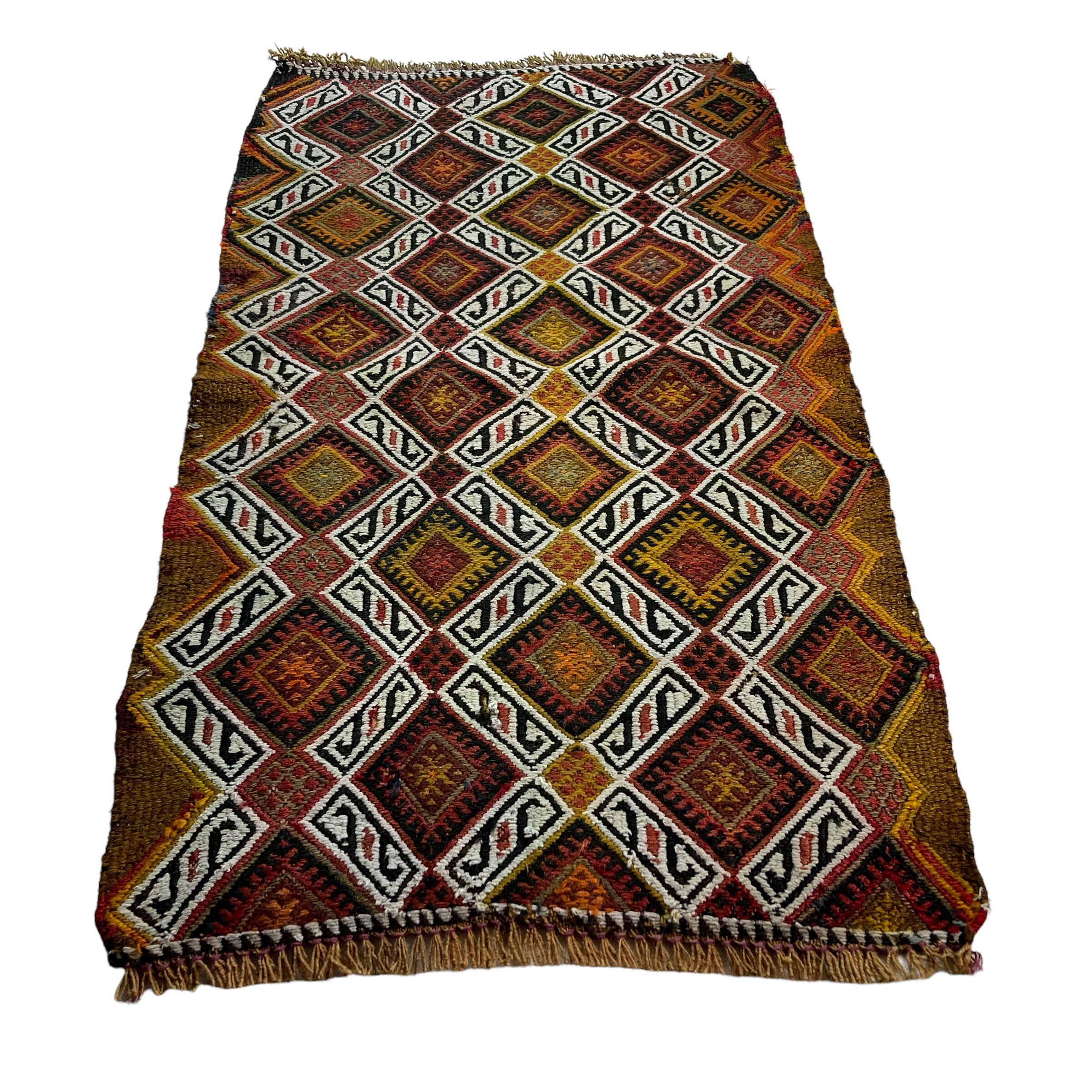 Vintage turkis kilim rug , 90 x 52 cm