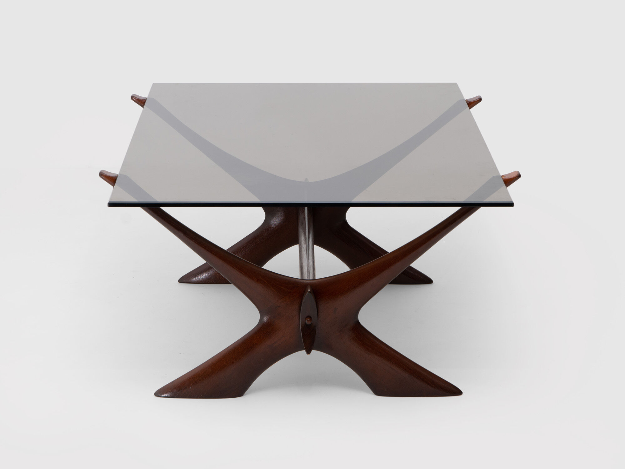 Illum Wikkelso teak coffee table edited by Soren Willadsen