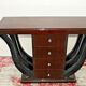 Console Art Déco avec 4 tiroirs