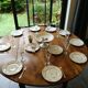 12 dessert plates in Limoges porcelain