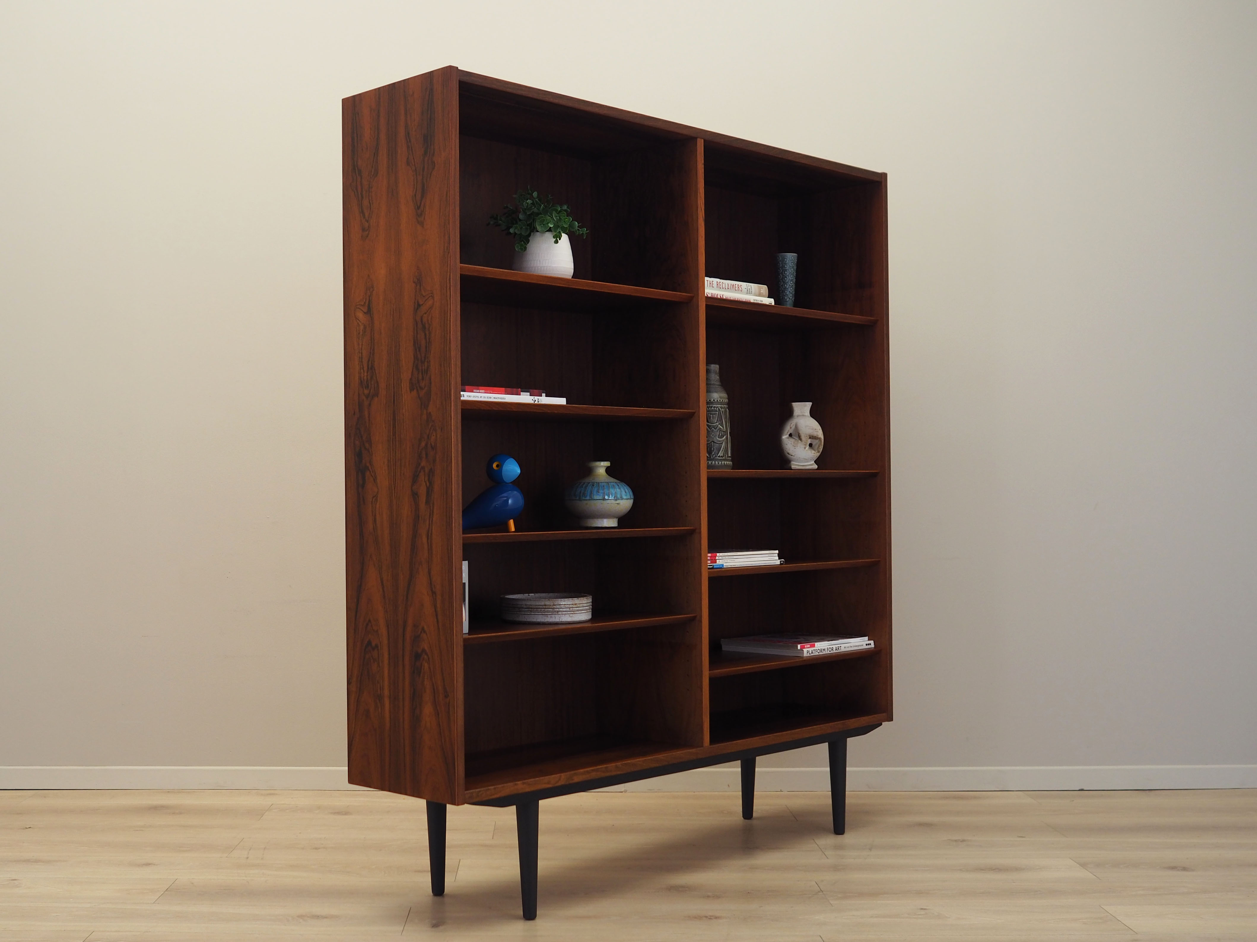 Rosewood bookcase, Danish design, 1970s, production: Hundevad