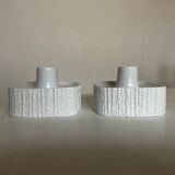 Pair of Scandinavian candle holders 1970 Thomas Rosenthal