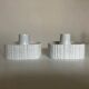 Pair of Scandinavian candle holders 1970 Thomas Rosenthal