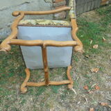 Louis XIII style armchair with tapestry