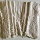 Cloth of linen embroidered setback richelieu figure cp thread Castle