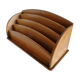 Sorter wood binder mail holder