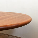 Danish mid-century modern extendable teak dining table, 1960s