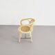 Fauteuils en rotin et cannage, set de 2