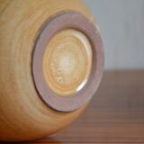 Small varnished sandstone vase