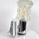 Pair of vintage 70s glass wall lamps by Targetti Sankey