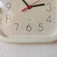 Vintage plastic wall clock Allure, 1980