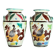 Vases vintage italy motif dragon
