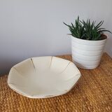 Sarreguemines art deco deep plate