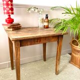 Vintage console side farm table