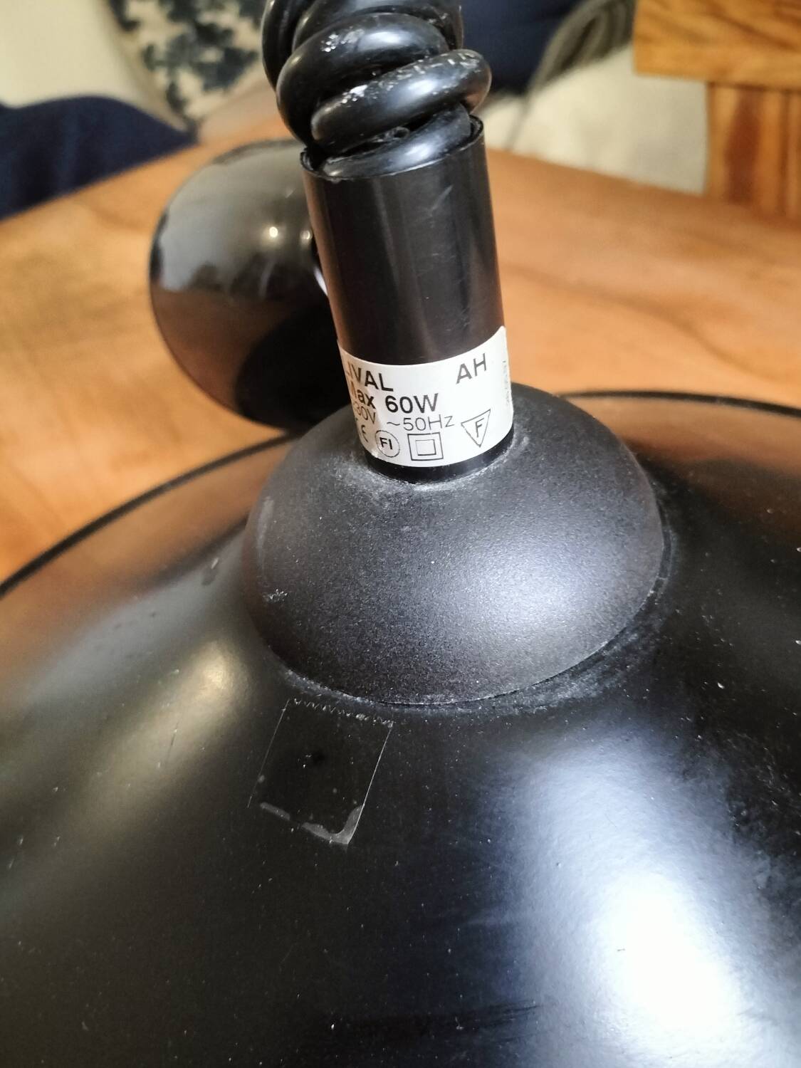 Vintage pendant light from the 1970s