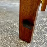 Mahogany farmhouse table 1950